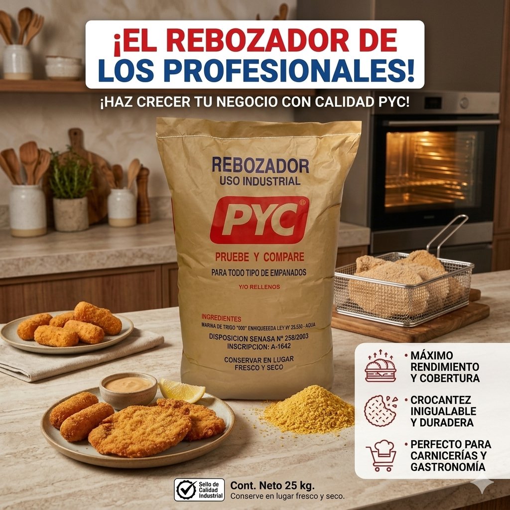 Rebozador PYC x 25kg