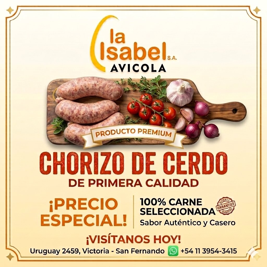 Chorizo (especial de cerdo)